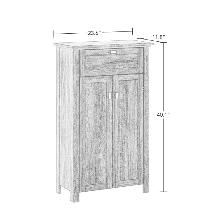 Red Barrel Studio® Ellijay Freestanding Bathroom & Reviews
